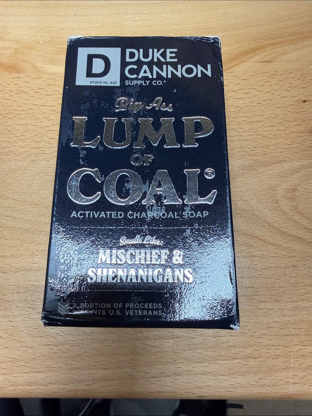 Duke Cannon Lump of Coal soap